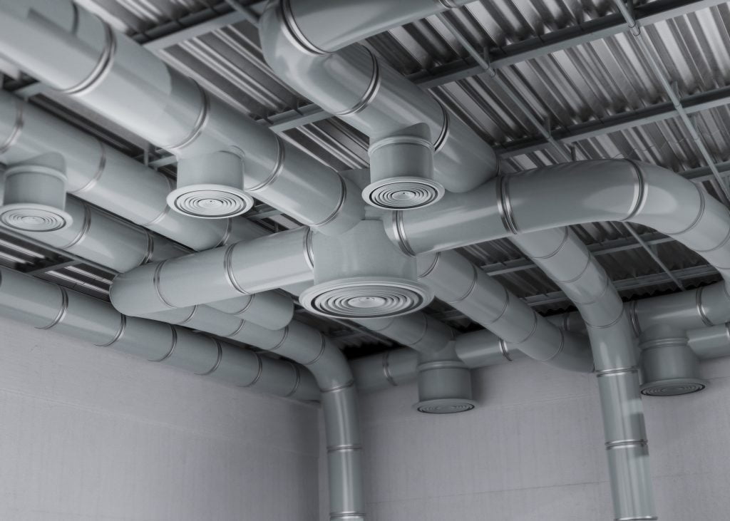 3d rendering ventilation system